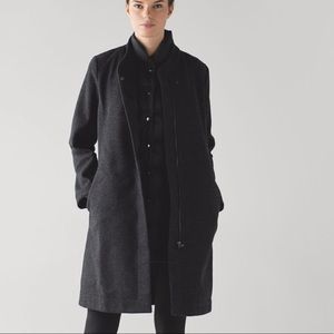 Lululemon all days wool coat (3in1 with down vest)